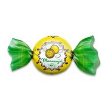 100 Embalagem Folhas p/ trufa Maracujá 15x16cm c/ aluminio - Lumipel