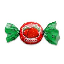 100 Embalagem Folhas para trufa Morango 15x16cm c/ aluminio - Lumipel