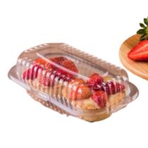 100 Embalagem retangular Alta GA10 - Ideal Fatia Bolo Retangular, ovo de Páscoa 100 Embalagem retangular Alta GA10 - Ideal Fatia Bolo Retangular, ovo de Páscoa