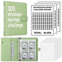 100 envelopes Challenge Binder Phyxin Phyxin PU Leather A5 100 envelopes Challenge Binder Phyxin Phyxin PU Leather A5