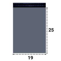 100 Envelopes de Segurança com Bolha 19 x 25 Cinza Correios Sedex Produtos Frágil