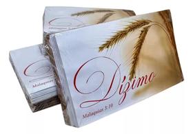 100 Envelopes Dízimo Malaquias