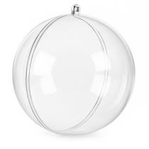 100 Esferas Acrílicas 6,5cm Bolas Transparentes Natal Árvore Porta Foto (esferas) 100 Esferas Acrílicas 6,5cm Bolas Transparentes Natal Árvore Porta Foto (esferas)