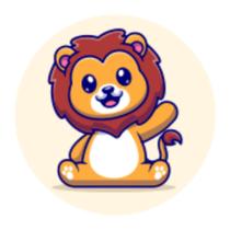 100 Etiquetas Comestíveis para Salgados - Redonda 25mm - Bichinhos