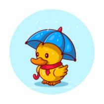 100 Etiquetas Comestíveis para Salgados - Redonda 25mm - Bichinhos