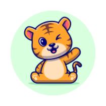 100 Etiquetas Comestíveis para Salgados - Redonda 25mm - Bichinhos