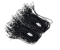 100 Extensor Elástico Para Lona De Caminhão Preto