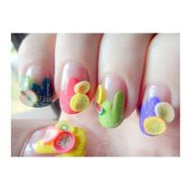 100 Fatias De Fimo Para Criar Arte De Unhas Ou Slime Mixadas