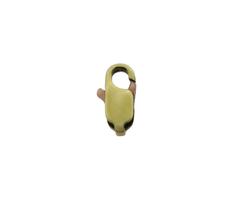 100 Fecho Mosquete Papagaio 10,3mm em bruto dourado