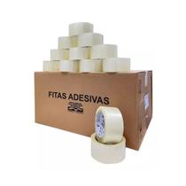 100 Fita Adesiva 48x100 Metros Transparente Cx 100 Unidades 100 Fita Adesiva 48x100 Metros Transparente Cx 100 Unidades