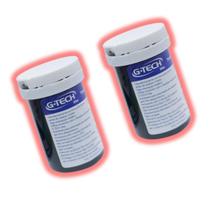 100 Fitas Tiras Medir Glicemia G-tech Vita Glicose Diabetes