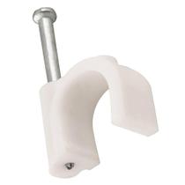 100 Fixadores Para Cabos Fios Coaxial 8mm 100 Fixadores Para Cabos Fios Coaxial 8mm