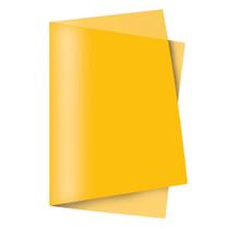 100 Folhas de Papel Seda 49x69 cm Amarelho para Presente Roupas Sapato Pipa