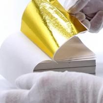 100 Folhas Ouro Para Restauração, Douramento Ou Artesanato - Gold Ferezin
