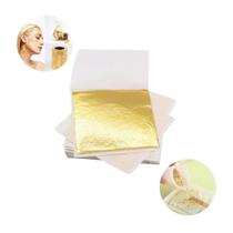 100 Folhas Ouro Para Restauração, Douramento Ou Artesanato