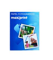 100 Folhas Papel Fotográfico Adesivo A4 Glossy 135gr - Marca MAXPRINT