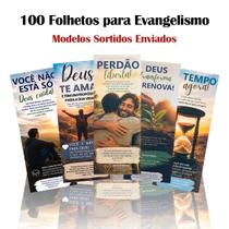 100 Folhetos Para Evangelização - Varios Temas Sortido 100 Folhetos Para Evangelização - Varios Temas Sortido