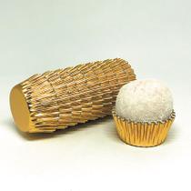 100 Forminha de Brigadeiro Docinho Laminada Nº5