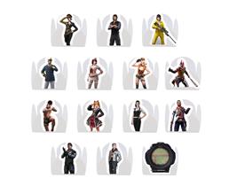 100 Forminha para Doce modelo petala personalizada com Aplique - Jogo Freefire 100 Forminha para Doce modelo petala personalizada com Aplique - Jogo Freefire