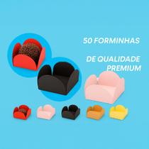 100 Forminhas Doces Brigadeiros Festas Aniversário casamento