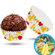 100 Forminhas N5 decoração Branca de neve festa aniversário