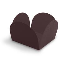100 Forminhas P/ Doces Finos 4 Pétalas Várias Cores