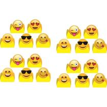 100 Forminhas para doces 4 pétalas Emoji - Envio Imediato