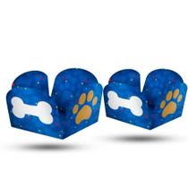 100 Forminhas para doces Decoração patrulha Pets Azul