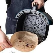 100 Forros De Papel Airfryer Tapete Antiaderente Para Forno