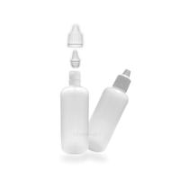 100 Frascos Transparentes Gotejador 60ml C/ Tampa Lacre 100 Frascos Transparentes Gotejador 60ml C/ Tampa Lacre