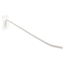 100 Gancho Expositor Para Painel Canaletado20cm Branco