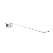 100 Gancho Para Gondola Com 20 cm Arame 4mm Branco 100 Gancho Para Gondola Com 20 cm Arame 4mm Branco