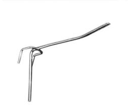 100 Ganchos Expositor Para Tela Aramada 10 Cm