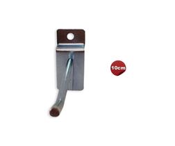 100 Ganchos Para Expositor Painel Canaletado De 05,10,15 e 20cm Zincado