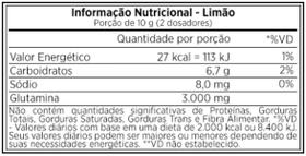 100% Glutamina Flavour - Sabor Limão - Atlhetica Nutrition