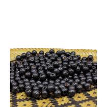 100 Gramas Contas de Madeira 12mm Aprox.200 peças Modelo P/ Terços, Japamala, Guias, Bijuterias, Acessórios