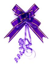 100 Laço Fácil Tamanho 12mm x 23cm Decorativo para Presentes, Cestas e Lembranças Várias Cores