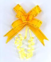 100 Laço Fácil Tamanho Médio 18mm x 35cm Decorativo para Presentes, Cestas e Lembranças Várias Cores