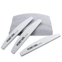 100 Lixas Bananão Escrito Preto Honey Girl Unha Gel 100/180 100 Lixas Bananão Escrito Preto Honey Girl Unha Gel 100/180