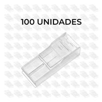 100 Luva Capa Isolante Para Terminal Encaixe Fêmea 6,3mm 100 Luva Capa Isolante Para Terminal Encaixe Fêmea 6,3mm