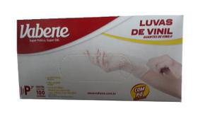 100 Luvas de Vinil com Pó Deixando mais Sequinha e Rente a Mão - Não Contém Látex 100 Luvas de Vinil com Pó Deixando mais Sequinha e Rente a Mão - Não Contém Látex