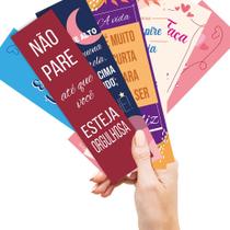 100 Marca página Motivacionais, Fé, inspiração, mimo cliente