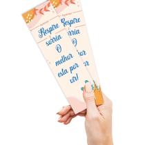 100 Marca página Motivacionais, Fé, inspiração, mimo cliente