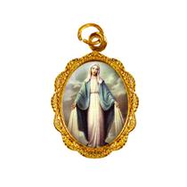 100 Medalhas Alumínio NSra das Graças - Mod 3