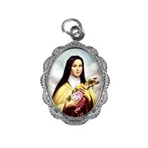 100 Medalhas de alumínio Santa Terezinha - Mod. 01