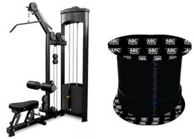 100 Metros Cabo Aço 1/8 6x19 Flexível Revestido P/ Academia