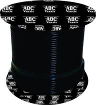 100 Metros Cabo De Aço 1/8 Revestido P/ Academia Pvc Preto