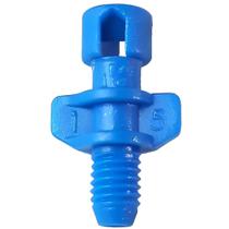 100 Microaspersor Spray Jet Azul Vazão 20L/H Implebrás 360º