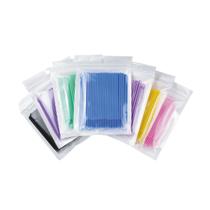 100 Microbrush Cotonete Limpeza P/ Alongamento De Cílios - SK EyeLash