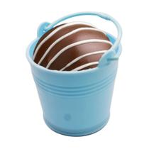 100 Mini Baldes 5,5cm Plástico Baldinho Fazendinha Decoração